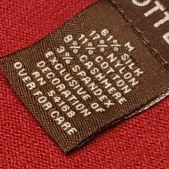 Elliott Lauren Sweater Deep V-Neck Silk Cashmere Blend Quiet Luxury - Picture 5 of 16